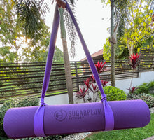 Load image into Gallery viewer, Yoga mat with Multifunctional carrying strap