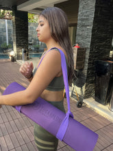 Load image into Gallery viewer, Yoga mat with Multifunctional carrying strap
