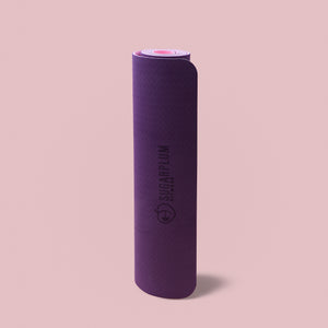 Yoga mat with Multifunctional carrying strap